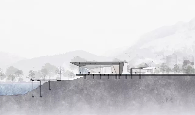 剖面圖，天華建筑設(shè)計(jì)